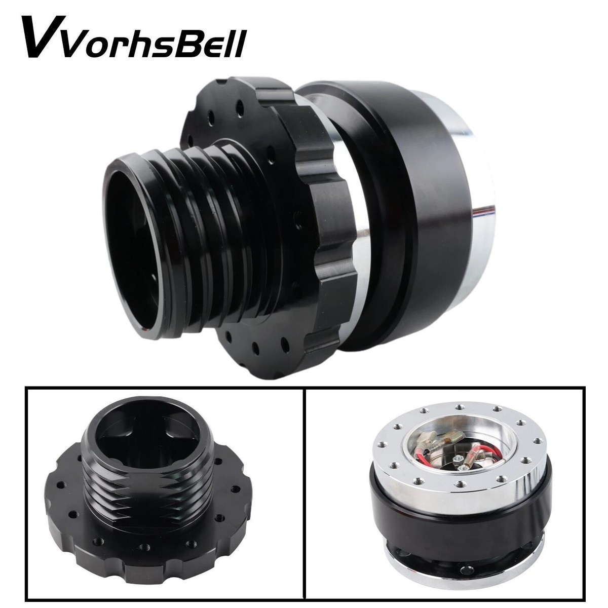 Thrustmaster T300 T500 TX Steering Wheel Adapter - Fits PCD 70mm, 100% Fill, No Play 2 thumbnail image