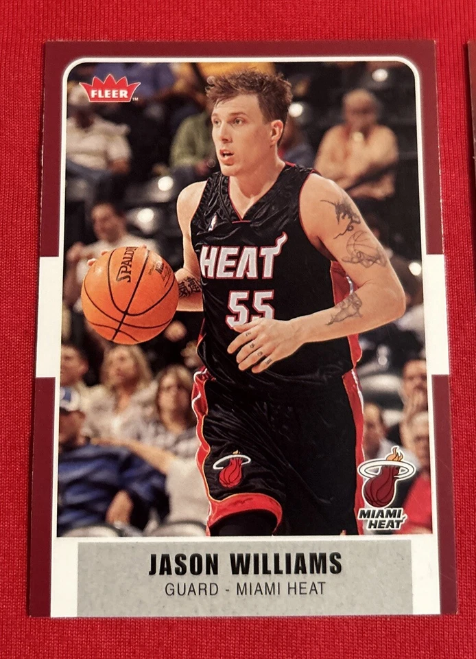 Lote de 23 cartões de basquete Miami Heat Jason Williams Steve Smith Mashburn Majerle - Imagem 2 de 4