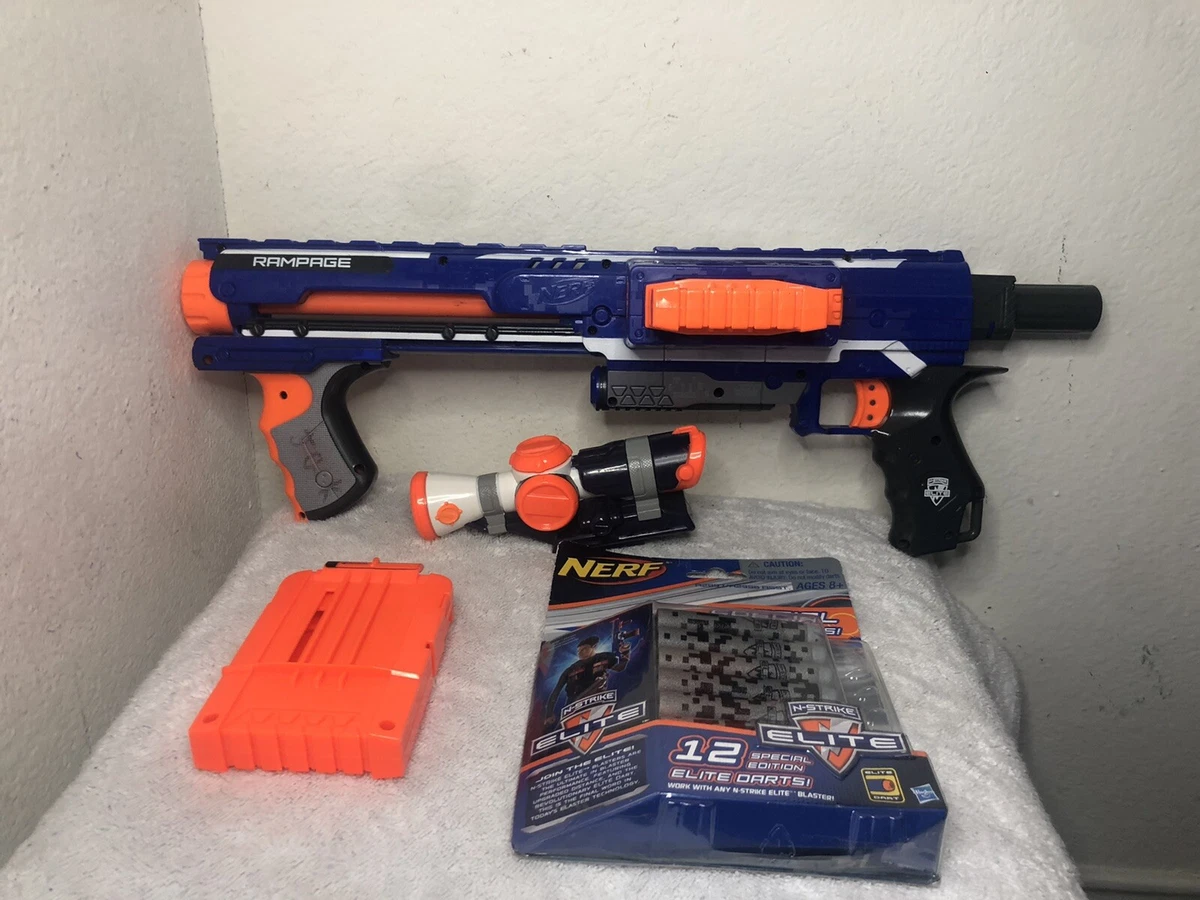 nerf gun n strike elite rampage