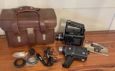 Lot- Vintage gaf super 8 sound movie camera ss 805 And GAF Anscomatic 6-1 Zoom