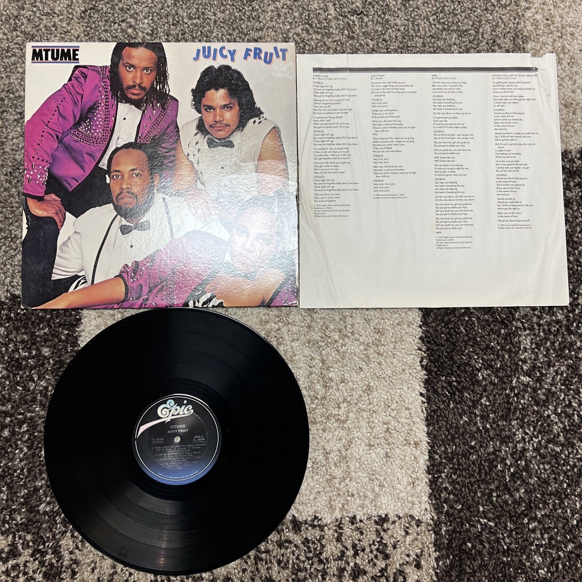 Mtume Juicy Fruit Vinyl LP 1983 Pitman First Pressing VG+🦄 | eBay