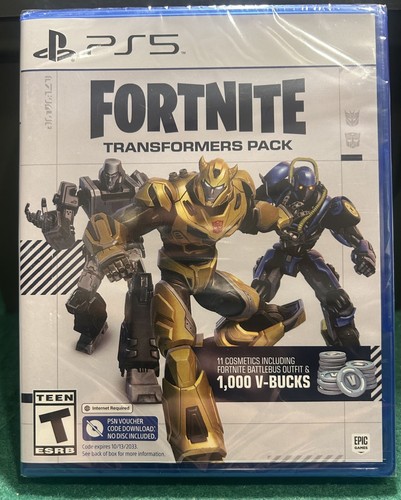 Fortnite Transformers Pack - PlayStation 5, PS5 - New, Sealed | eBay
