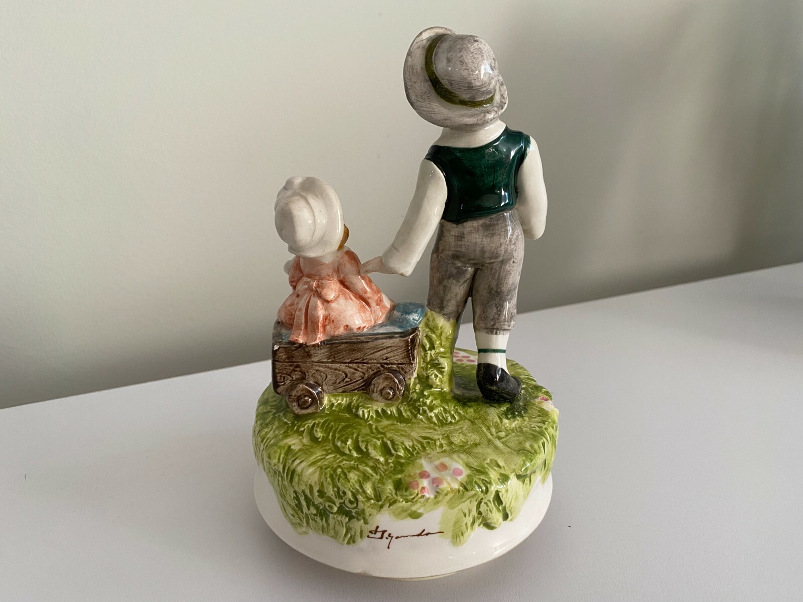 Vintage Porcelain Schmid Music Box, Japan eBay