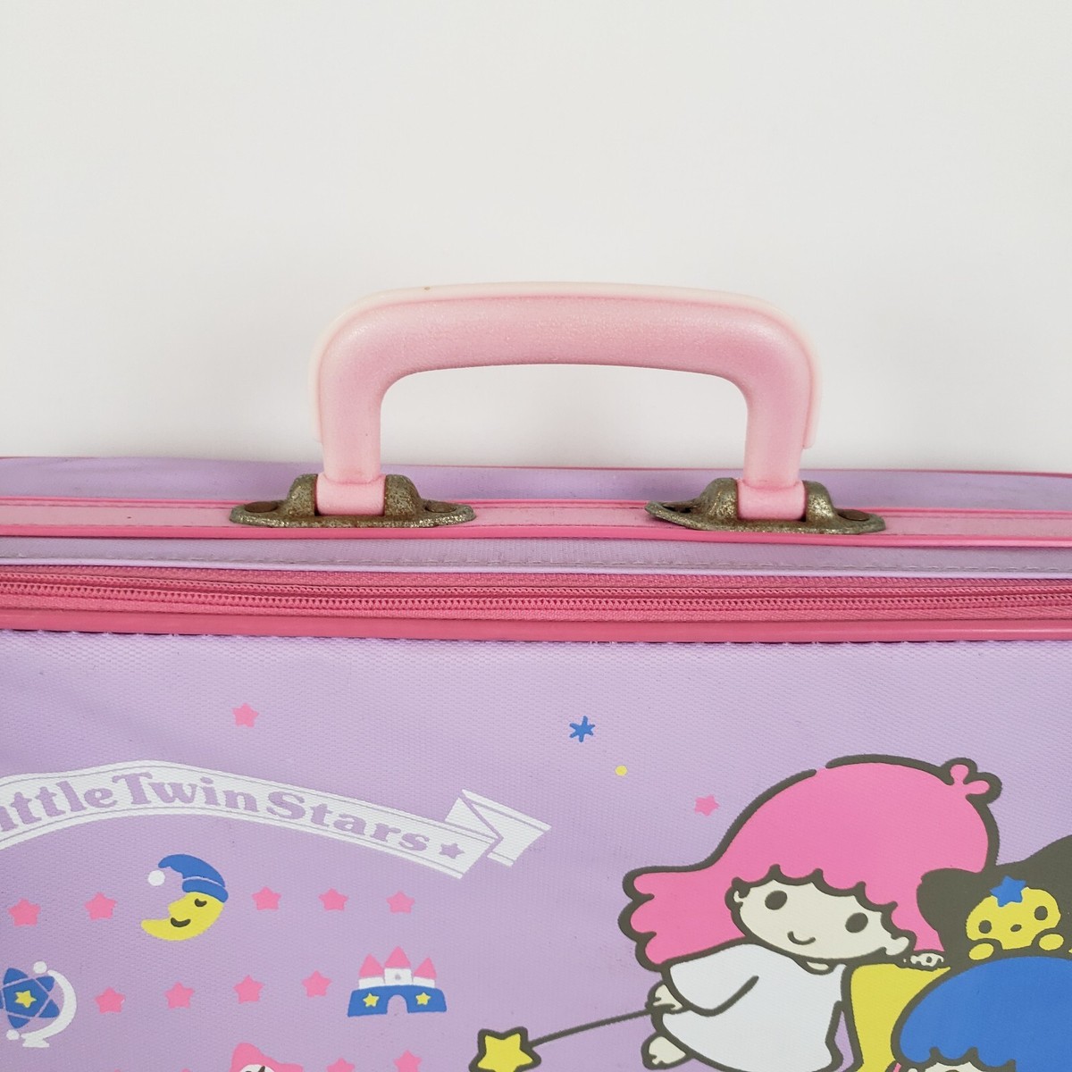 Vintage Sanrio Little Twin Stars Childs Suitcase Luggage