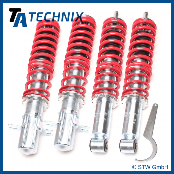 TA Technix High-Quality Gewindefahrwerk VW Golf 1 + Cabrio, Jetta 1 Scirocco-image