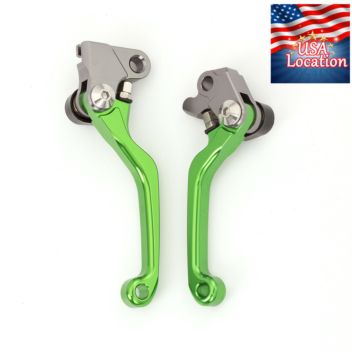 For KLX125 KLX250 KLX300 KLX400 KX100 CNC Brake Clutch Levers Pivot