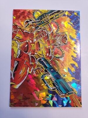 1992 Comic Images Shadow Hawk Prism Card #P4 CREATION - NMT - Free S/H in US