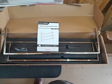 KOKOSIRI Bath Towel Bars Stainless Steel Bathroom 3-Tiers Ladder Towel Rack Wall