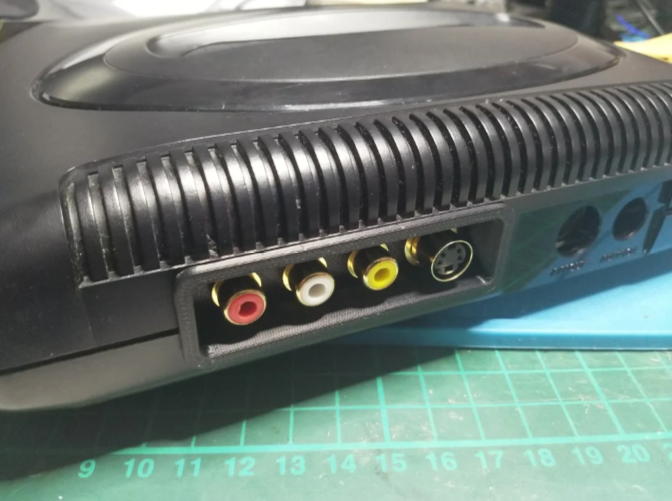 Compatible Sega Mega Drive & Genesis Clean Rear AV Output Repair