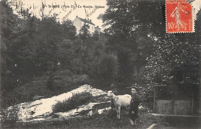 Old postcard 63 SAINT DIER LE MOULIN L'ECLUSE