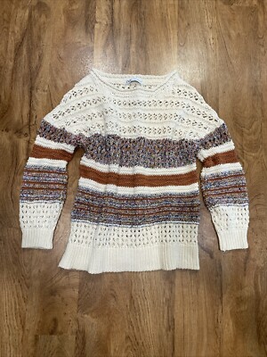 Zara Sweater Womens Oversized Sweater Pullover Size XS Cotton