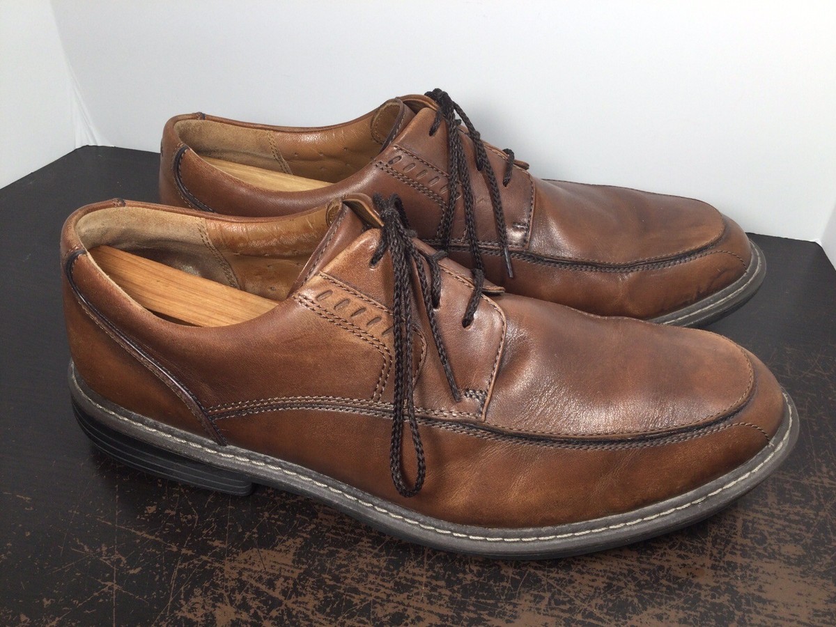clarks mens brown dress shoes Clarks Un Briley Pace Men's Brown Nubuck / 11 / W main image 0