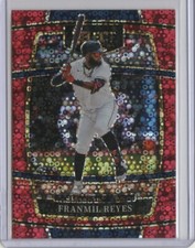 2022 Panini Select Franmil Reyes Red Disco Prizm #57 ~ Cleveland GUARDIANS