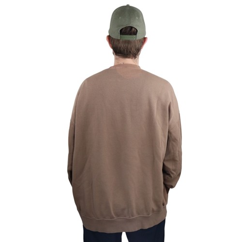 Nike Crewneck Sweatshirt Mens Large XL Vintage 90s Y2K Swoosh Logo Baggy Fleece - Picture 2 of 9