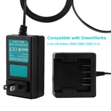 Li-ion Battery Charger For GreenWorks G-24 24V 29842 29322 29852 Battery