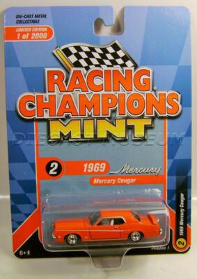 1969 '69 MERCURY COUGAR RED RELEASE 1 RACING CHAMPIONS MINT DIECAST 2020