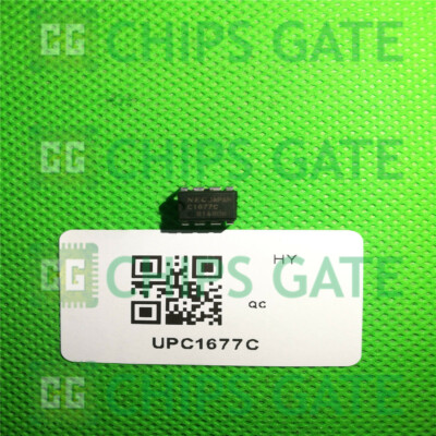 9PCS UPC1677C C1677C MEDIUM POWER BROADBAND SILICON MMIC AMPLIFIER DIP8