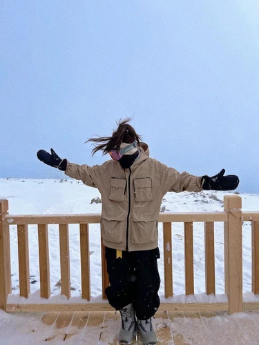 Man Woman Skiing Baggy Pants Warm Loose Skying Ski Trousers Winter Snow Pants - Picture 18 of 24