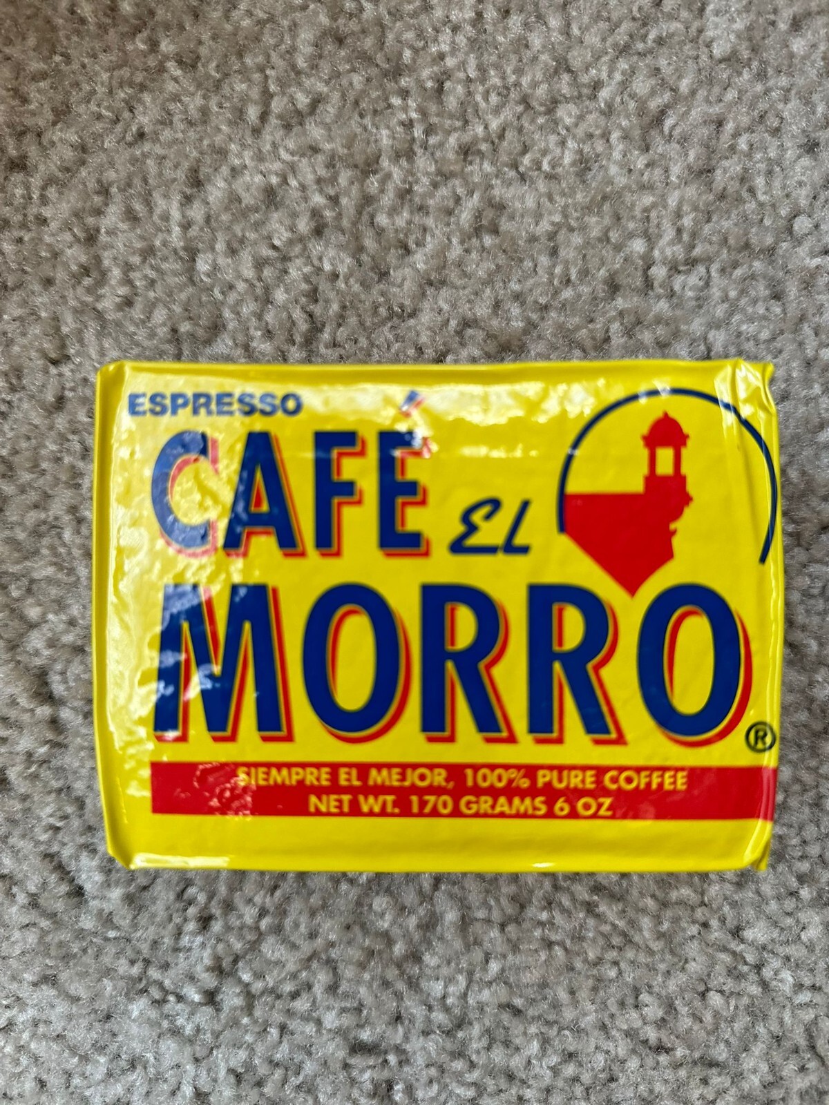 6 Cafe El Morro Puerto Rico Espresso Coffee Bricks 36oz Total Sealed