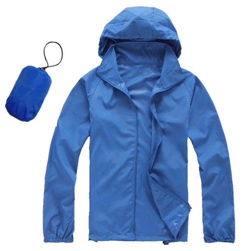Unisex Waterproof Windproof Jacket Cycling Running Hiking Bike Outdoor Rain Coat - Picture 4 of 27