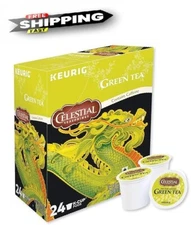 Keurig Celestial Seasonings Green Tea  K-cups 24 Count ❗
