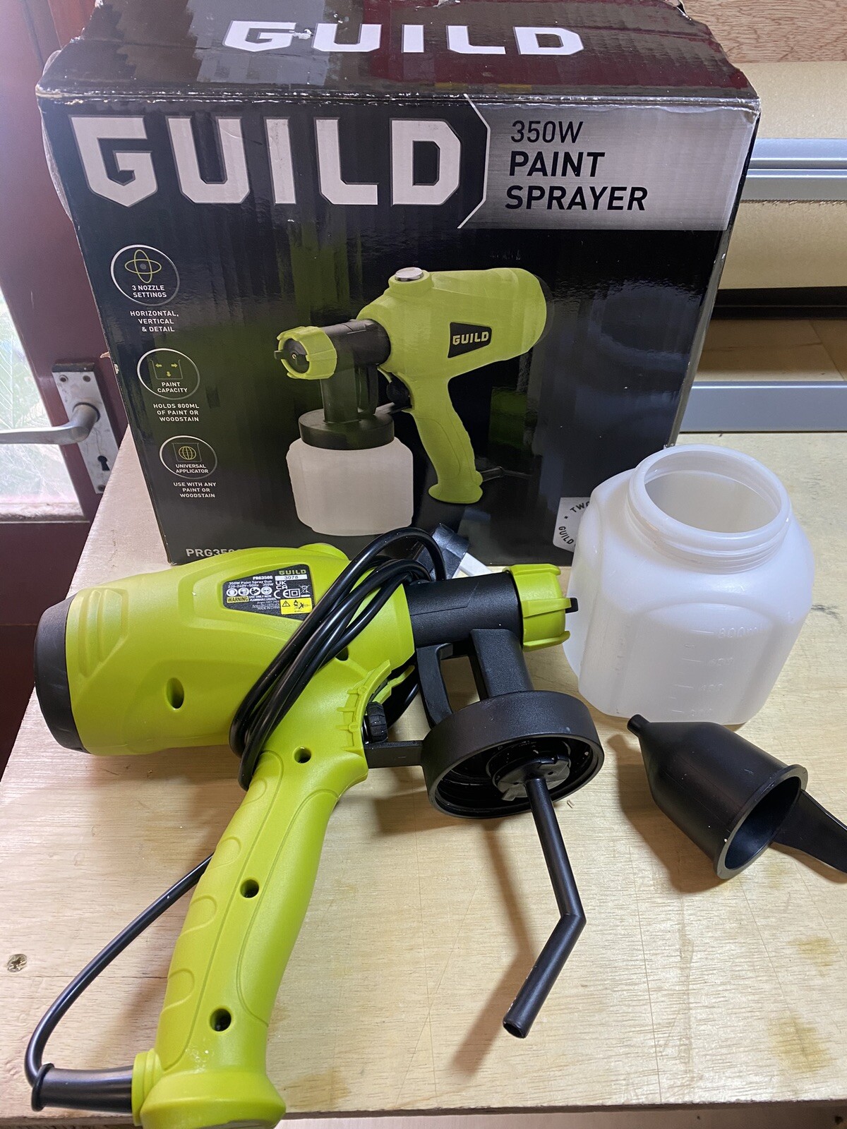 GUILD 350W PAINT SPRAYER PRG350G eBay