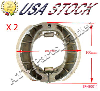 Set Ganasce Freno Posteriore Per Scooter 50-150cc, 105mm, GY6, Nuove