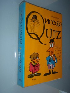 Libenzi Piccolo Quiz 600 Quiz Per I Bambini Dagli 8 Agli 80 Anni Ebay