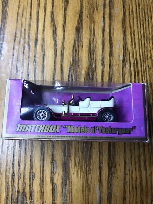 MATCHBOX LESNEY MODELS OF YESTERYEAR #Y-10 1906 ROLLS ROYCE SILVER