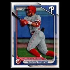 2024 Bowman Prospect / BP-113 TayShaun Walton / Philadelphia Phillies