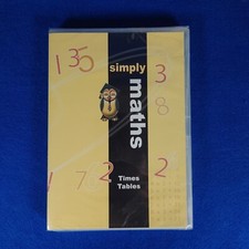 SIMPLY MATHS Times Tables DVD -- sealed/brand new