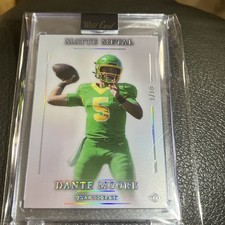 2026 Wild Card DANTE MOORE 1/10 Matte Metal Premium Rookie RC Oregon Ducks