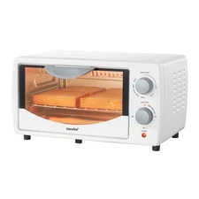 COMFEE' Countertop Oven, Small Toaster Oven Combo 4 slice, Mini Oven for 9" P...