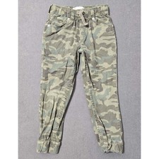 Levis Jogger Pants Boys 6 Regular Camo Camouflage Drawstring Elastic Waist