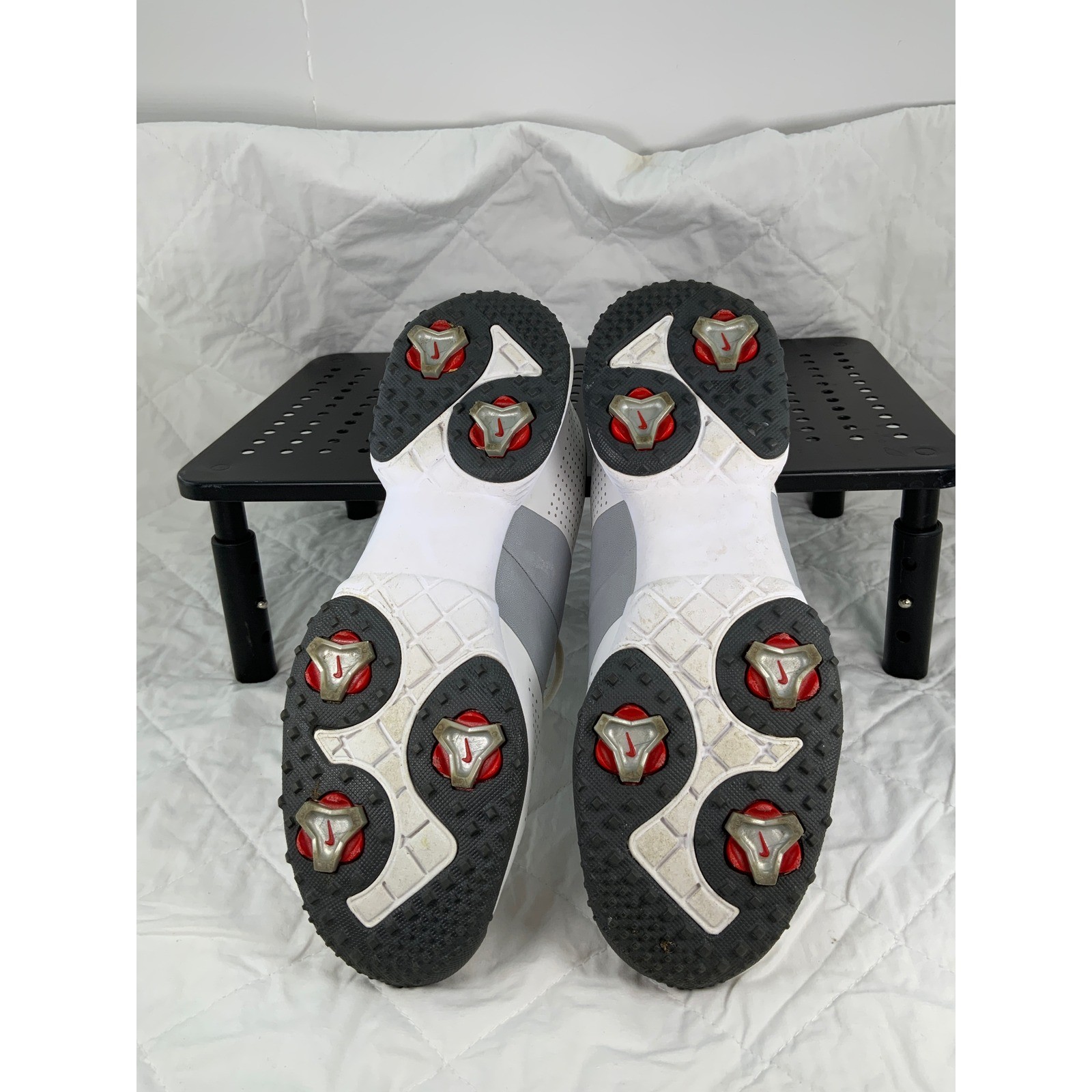 Nike Lunar Control 2 Women Golf Shoes White Grey Size 6.5 US 4 UK thumbnail 6