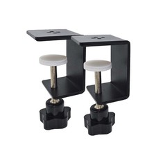 2 Pack Heavy Duty C Clamp & Desk Clamp | Wide...