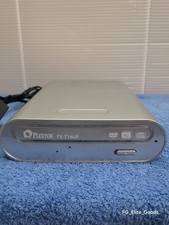 Plextor PX-716UF External DVD/CD Rewritable Drive Burner w/ Power Cord Working 
