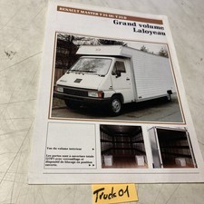 Renault Master T35 T35D Grande Volume Laloyeau Camion Pesi Pesanti Prospetto