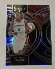 2024 Panini Select WNBA Premier Level Natasha Howard #109 Red & Blue Prizm /399