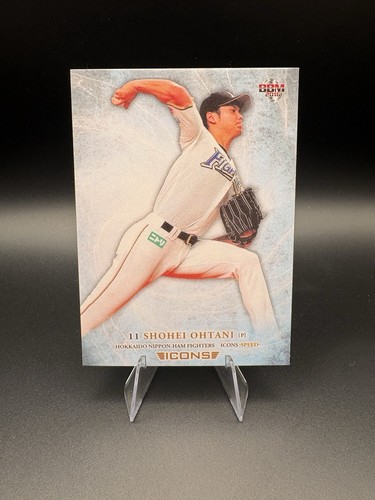 2016 BBM Shohei Ohtani RC Icons Speed #04 Hokkaido Nippon-Ham Fighters Rookie