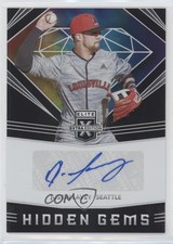 2020 Panini Elite Extra Edition Hidden Gems Black Justin Lavey #HG-JL Auto 0w8