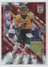 2021 Panini Donruss Elite Rookies Aspirations Shimmer /499 Trey Lance #105 06qf