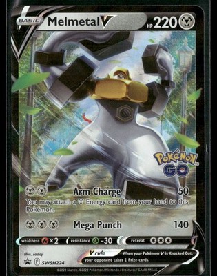 Sword & Shield Promo SWSH224 Melmetal V Holo Promo