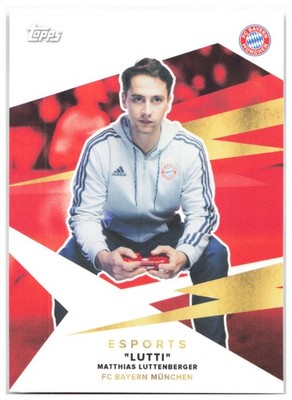Matthias Luttenberger 2021-22 Topps FC Bayern München Team Set ES-ML FC Bayern M