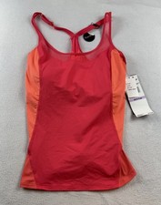 NWT Coco Reef Bra Sized Tankini Top Coral Size 38D Racerback