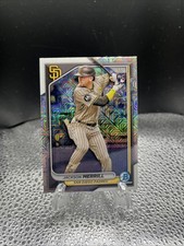 2024 Bowman Chrome Mega Box Mojo Refractor Jackson Merrill Rookie Card