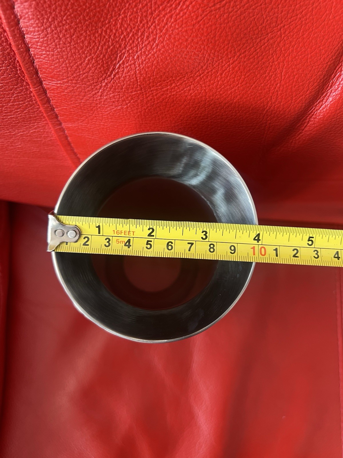 SLANTED 4INCH DOUBLE WALL EXHAUST STAINLESS TIP