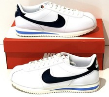 Nike Cortez Men?s US 9 White Black Blue DM4044-100 Brand New