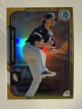 Jeff Samardzija 2015 Bowman Chrome Gold Refractor #75 49/50 Chicago White Sox