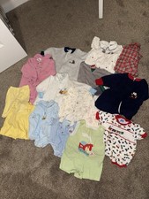 Vintage KIDS BABY LOT OF 15 PIECES BOYS GIRLS SHIRTS OVERALLS 80S 90S Y2K DISNEY